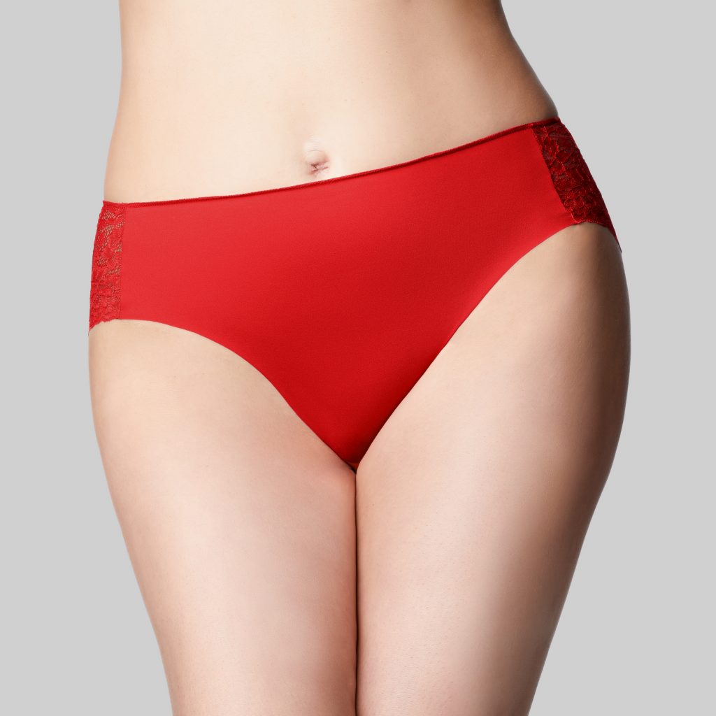 The Knicker Precision Lace Hi-Cut